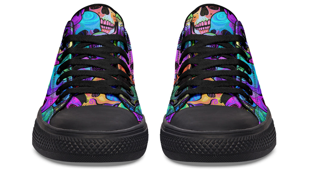 Grave Rave Low Tops (Wide)
