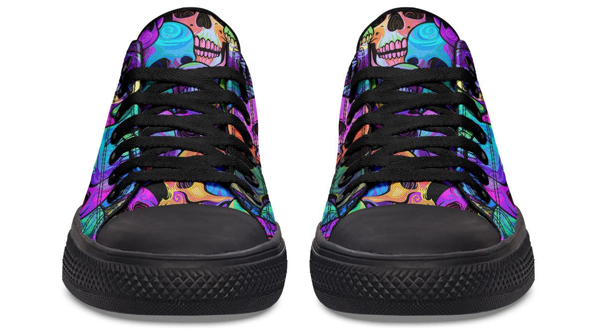 Grave Rave Low Tops (Wide)