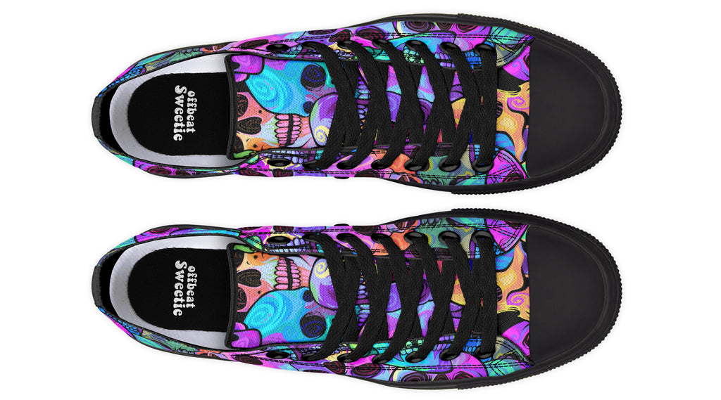 Grave Rave Low Tops (Wide)