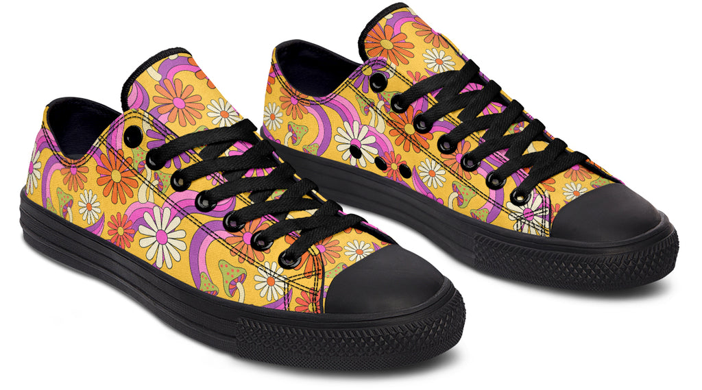 Groovy Garden Low Tops (Wide)