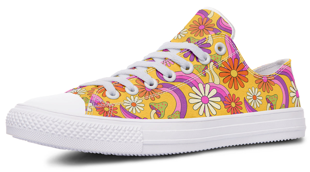 Groovy Garden Low Tops (Wide)