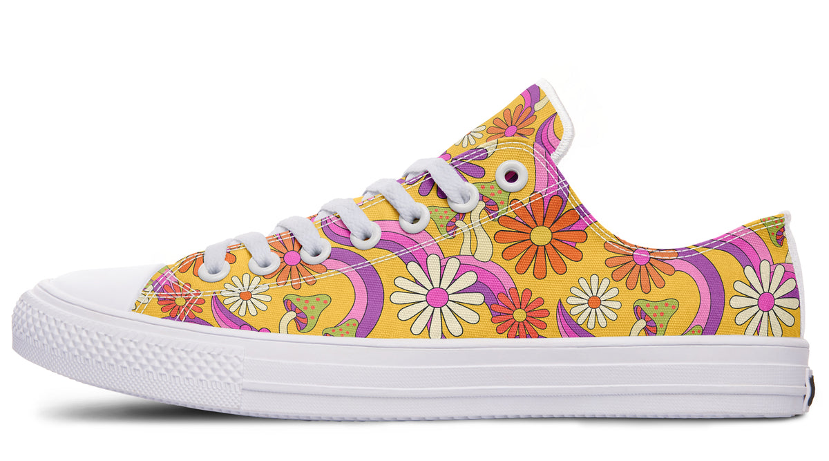Groovy Garden Low Tops (Wide)