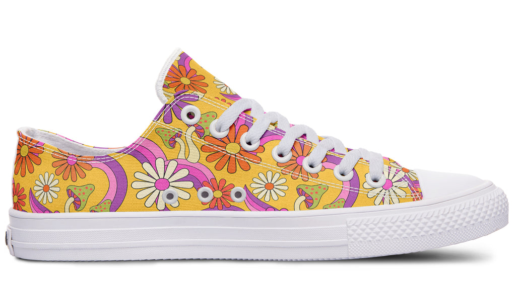 Groovy Garden Low Tops (Wide)