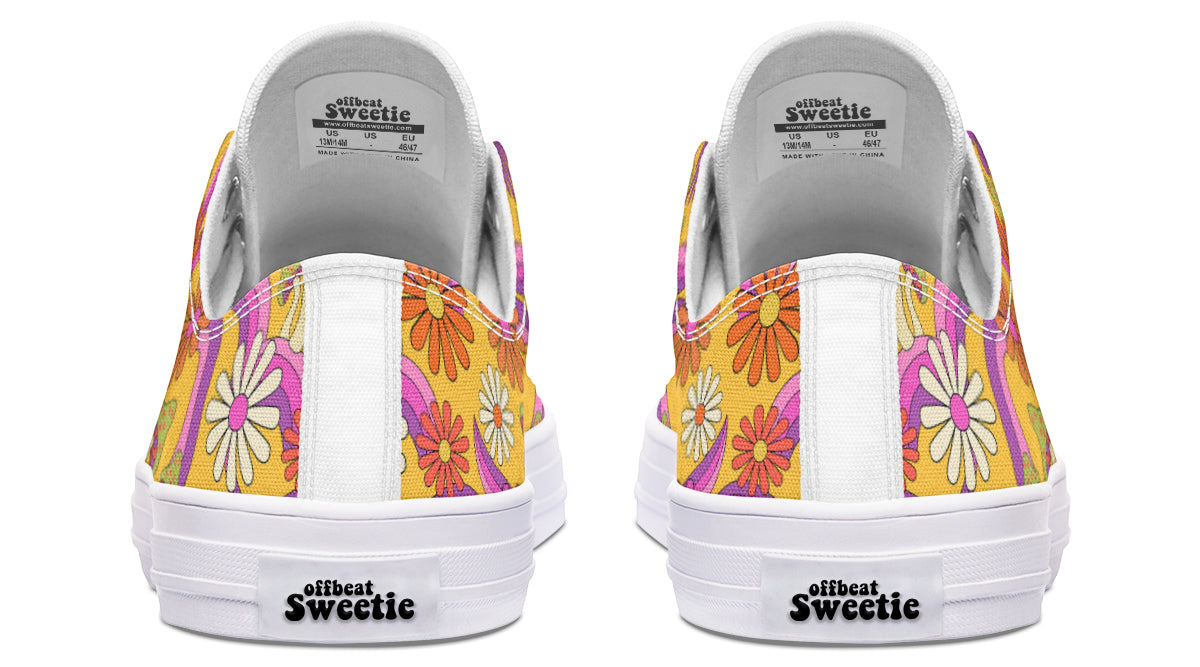 Groovy Garden Low Tops (Wide)