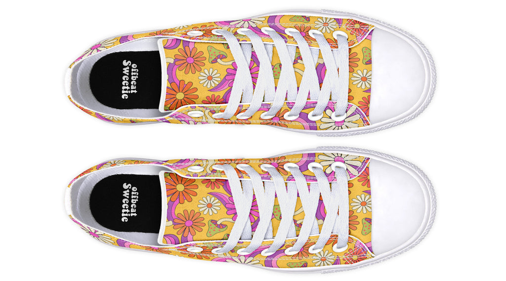Groovy Garden Low Tops (Wide)