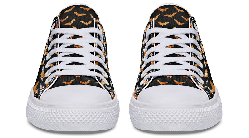Halloween Bats Low Tops - Offbeat Sweetie