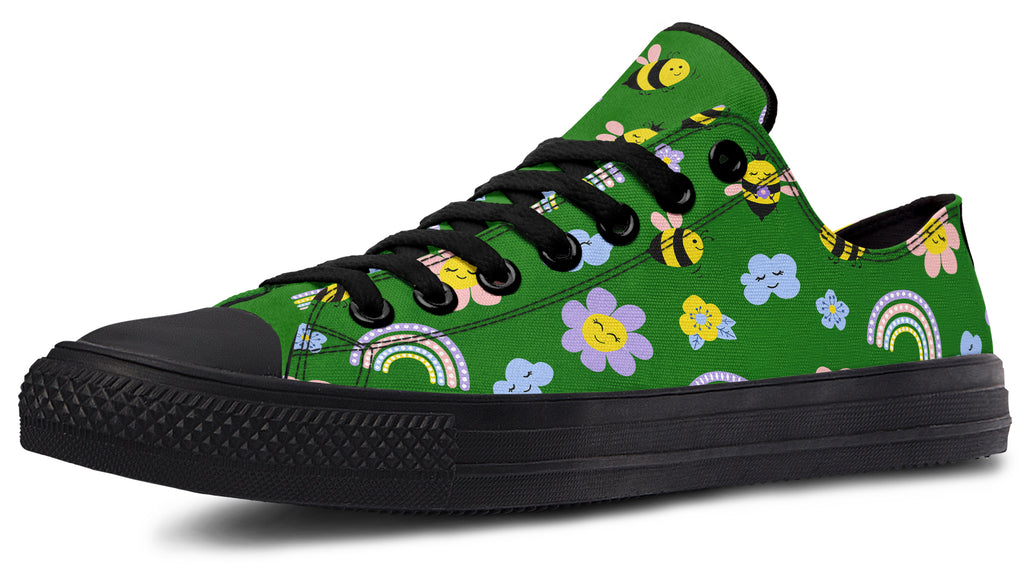 Happy Bees Low Tops (Wide)