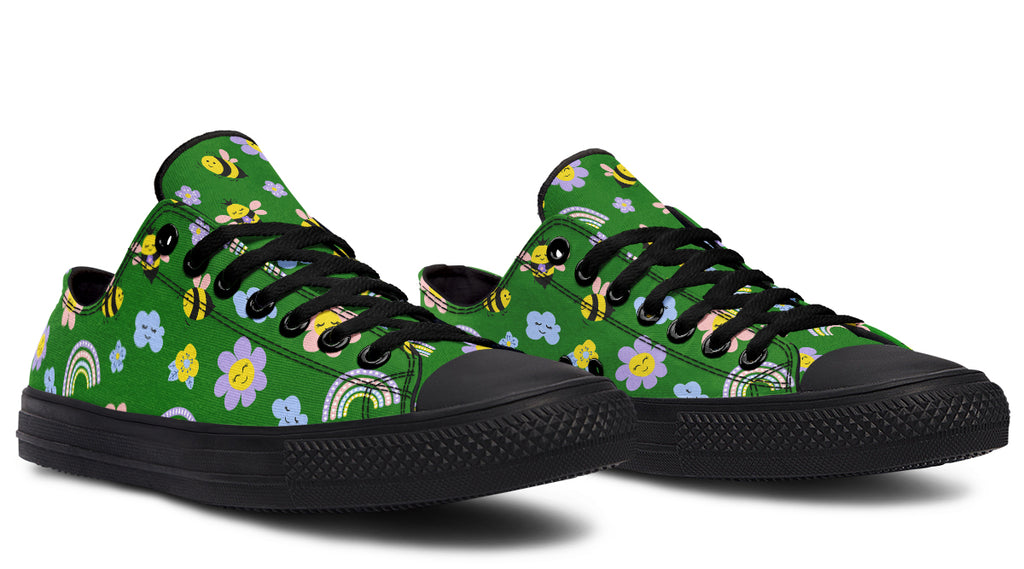 Happy Bees Low Tops (Wide)