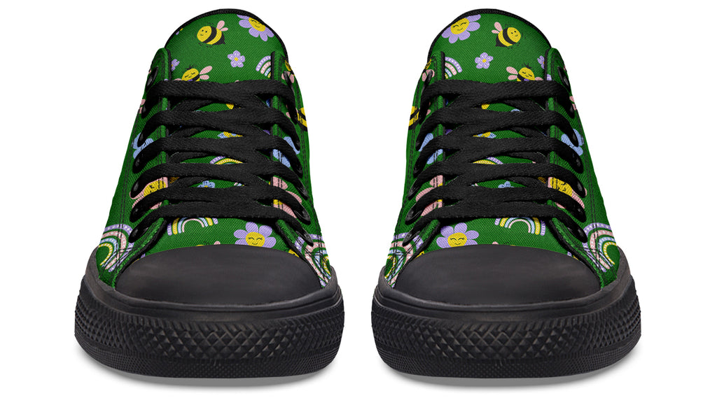 Happy Bees Low Tops (Wide)