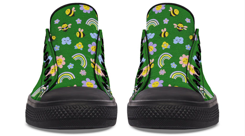 Happy Bees Low Tops (Wide)