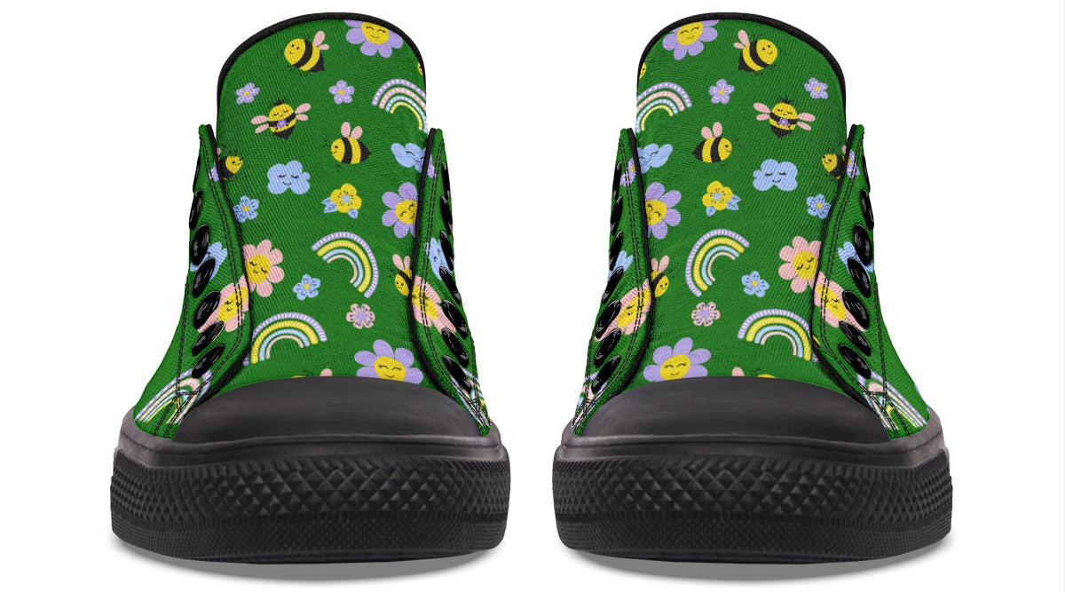 Happy Bees Low Tops (Wide)