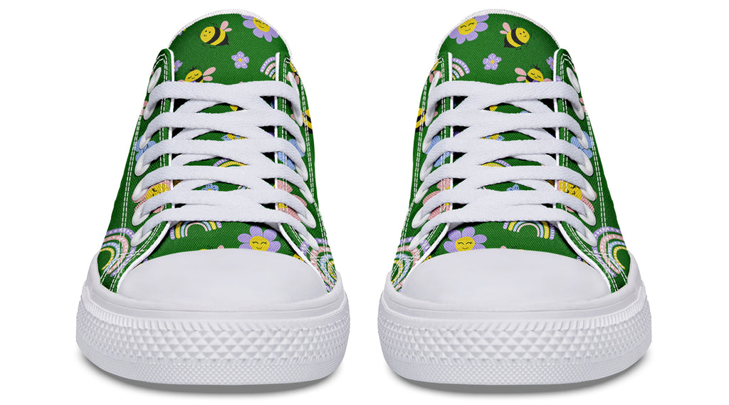 Happy Bees Low Tops (Wide)