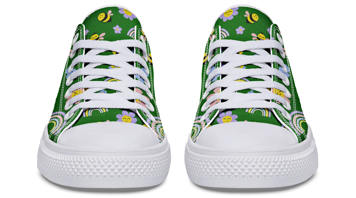 Happy Bees Low Tops (Wide)