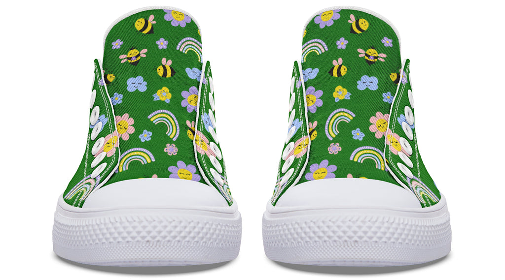 Happy Bees Low Tops (Wide)
