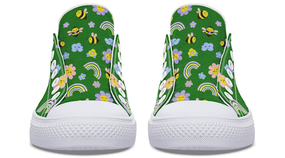 Happy Bees Low Tops (Wide)