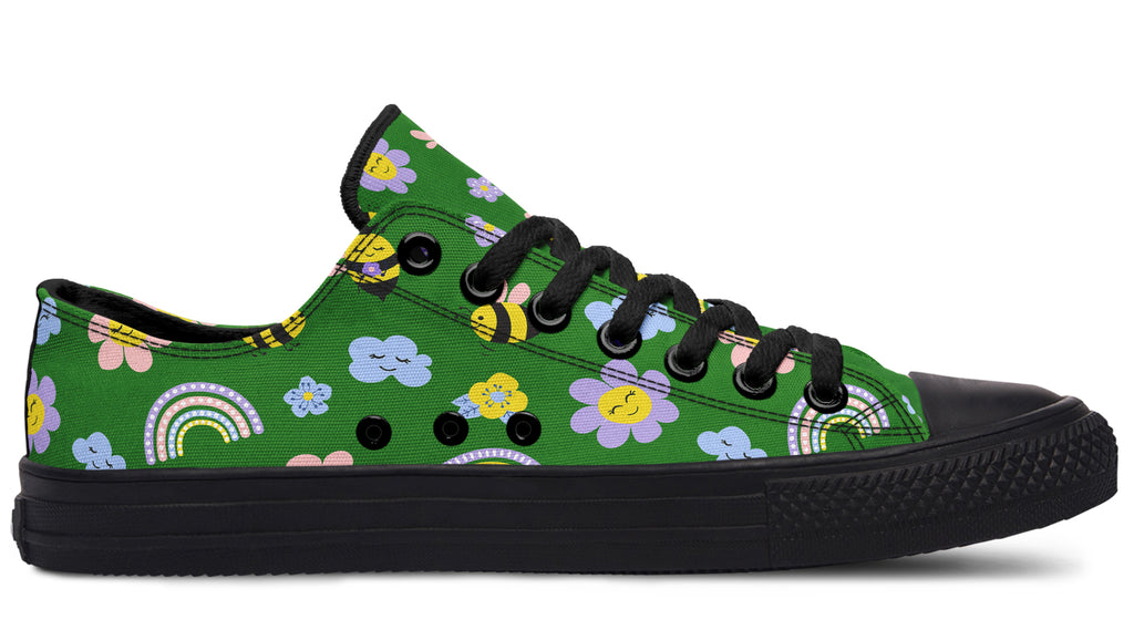 Happy Bees Low Tops (Wide)