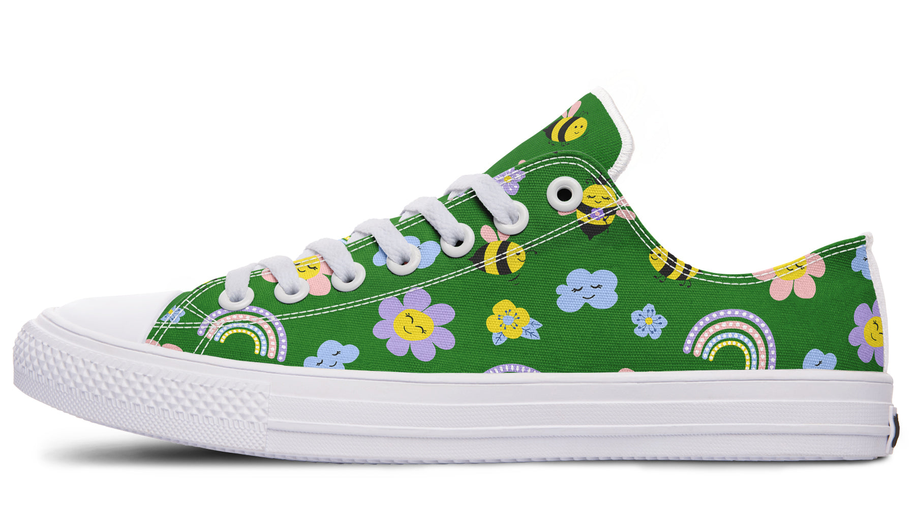 Happy Bees Low Tops (Wide)