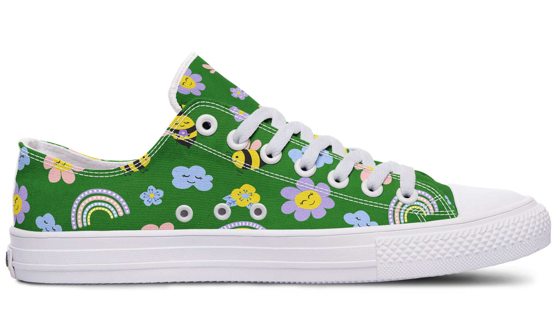 Happy Bees Low Tops (Wide)