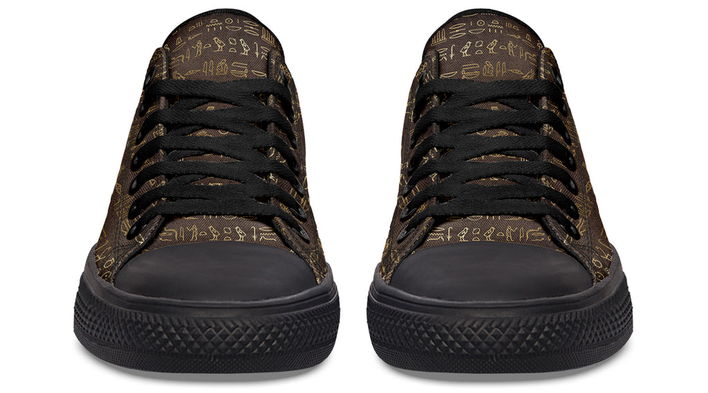 Hieroglyphics Low Tops - Offbeat Sweetie