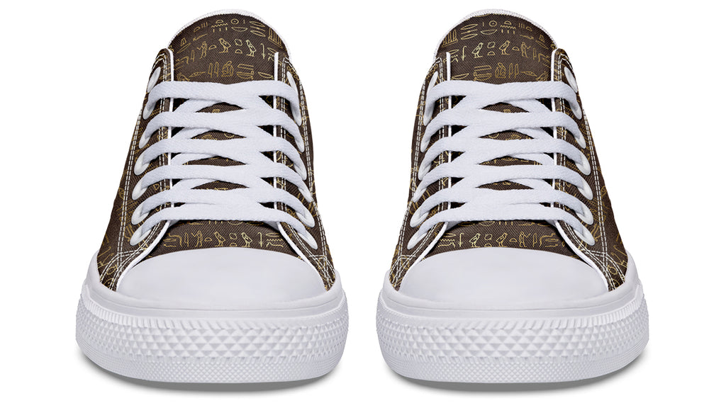 Hieroglyphics Low Tops - Offbeat Sweetie