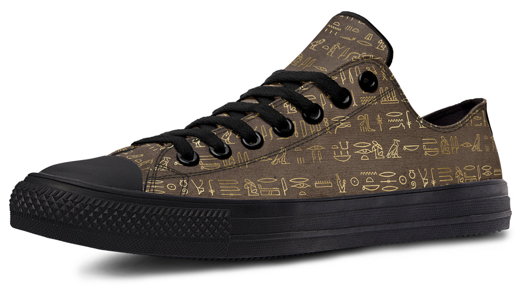 Hieroglyphics Low Tops (Wide)