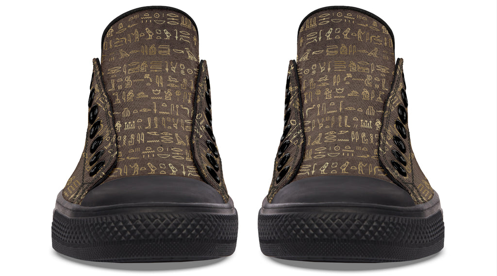 Hieroglyphics Low Tops (Wide)