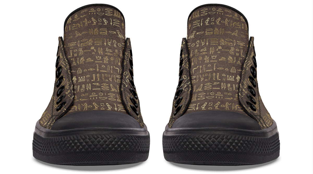 Hieroglyphics Low Tops (Wide)