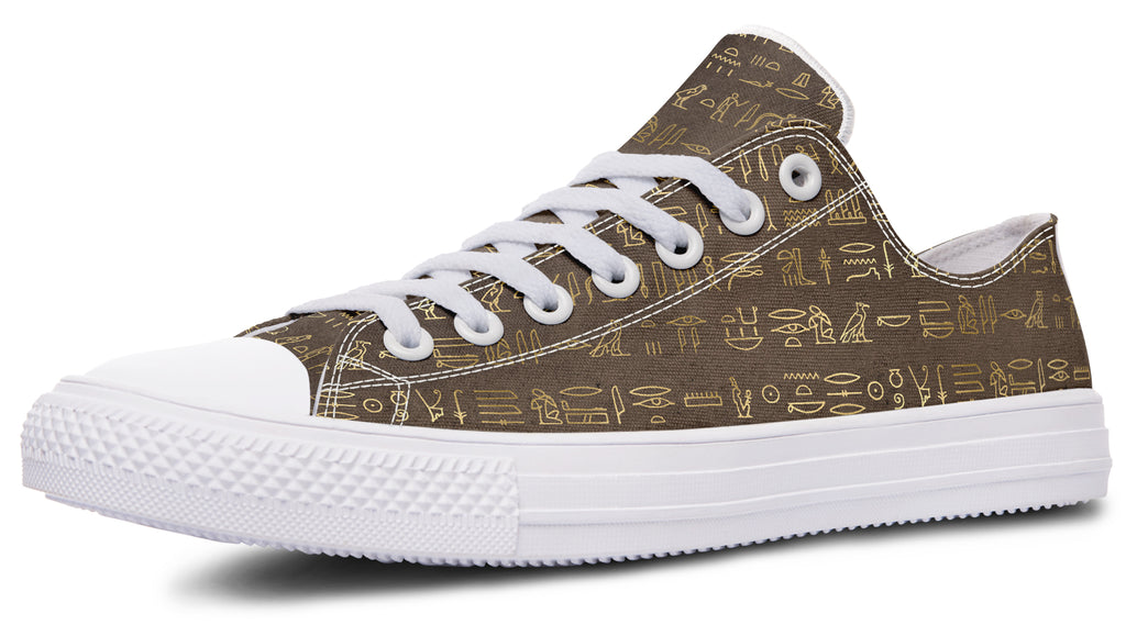 Hieroglyphics Low Tops (Wide)