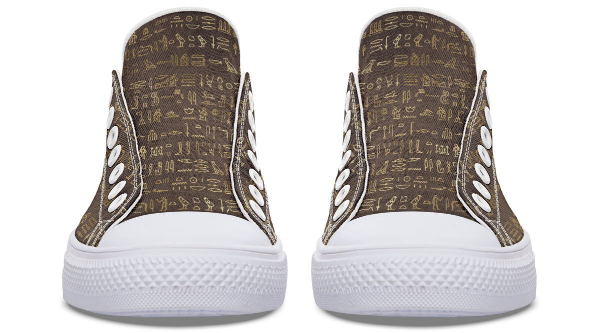 Hieroglyphics Low Tops (Wide)