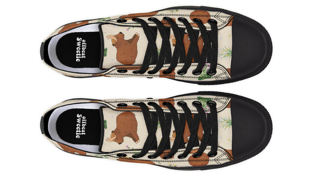 Highland Cows Low Tops (Wide)