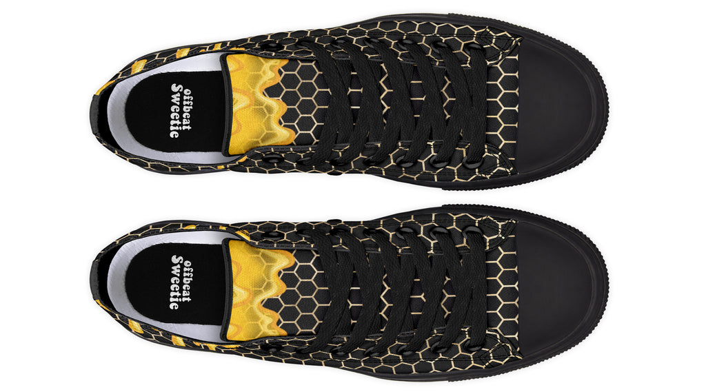 Honeycomb Low Tops - Offbeat Sweetie