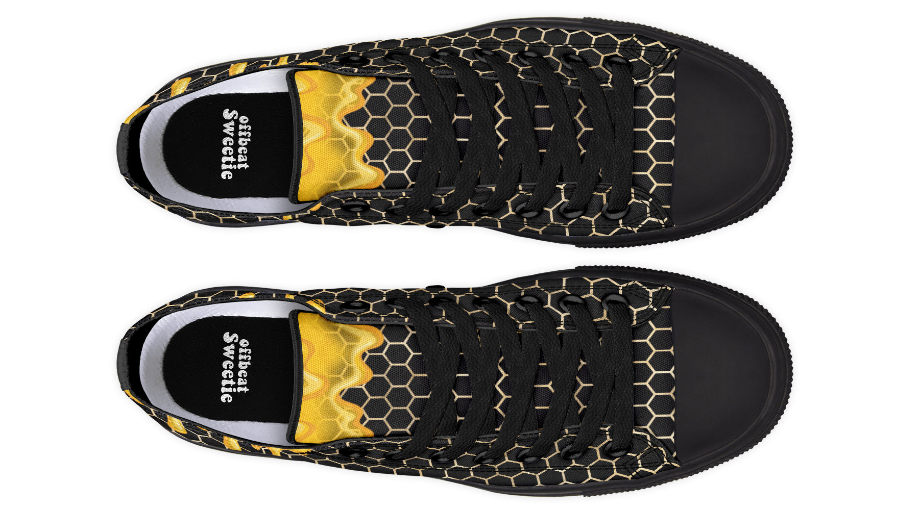 Honeycomb Low Tops - Offbeat Sweetie