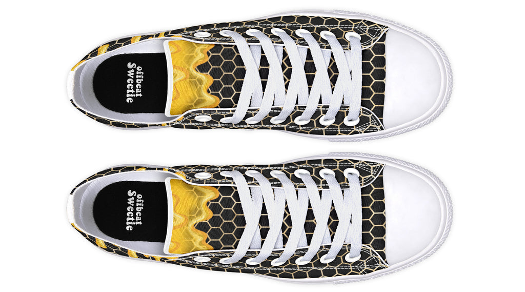 Honeycomb Low Tops - Offbeat Sweetie