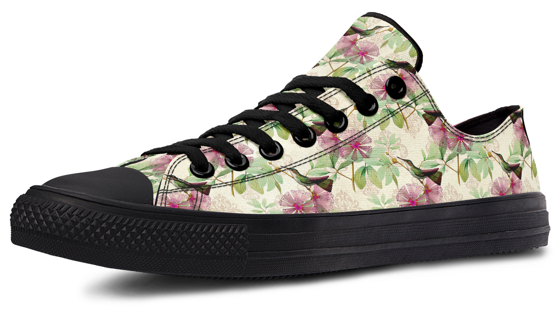 Hummingbirds Low Tops - Offbeat Sweetie