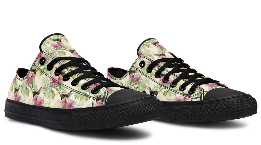 Hummingbirds Low Tops - Offbeat Sweetie