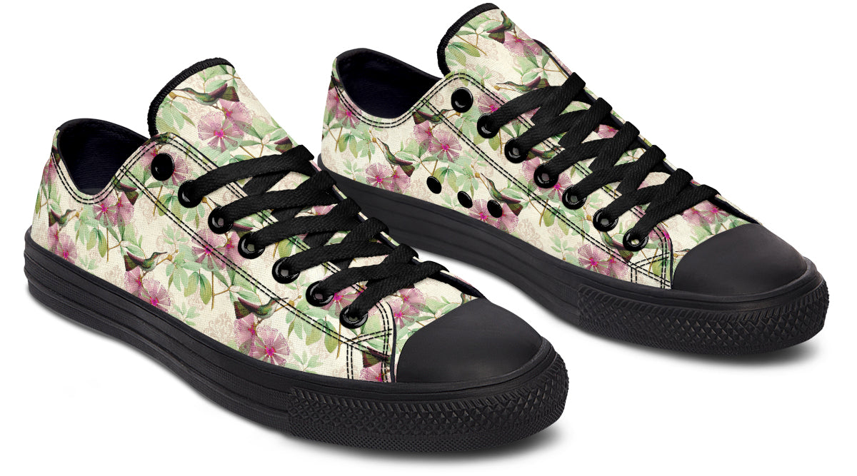 Hummingbirds Low Tops - Offbeat Sweetie