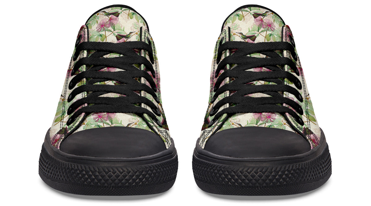 Hummingbirds Low Tops - Offbeat Sweetie
