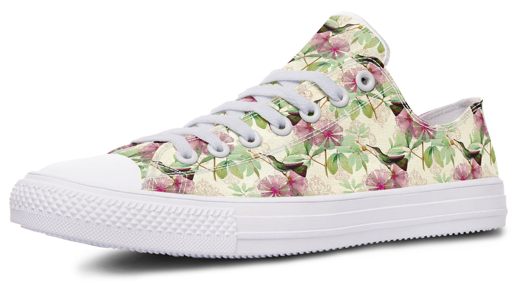 Hummingbirds Low Tops - Offbeat Sweetie