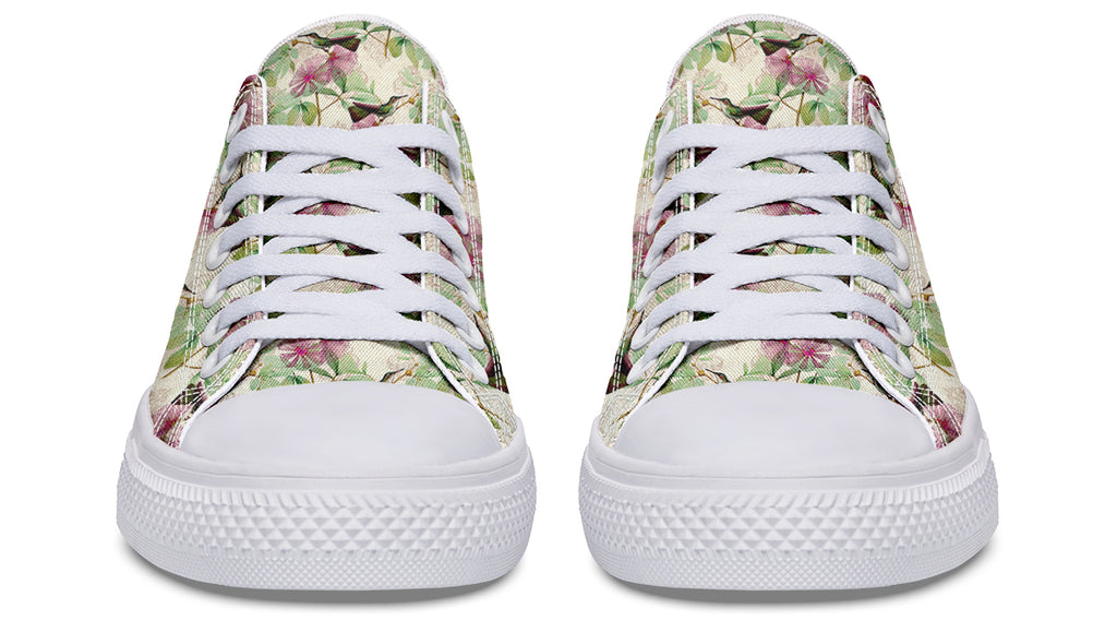 Hummingbirds Low Tops - Offbeat Sweetie