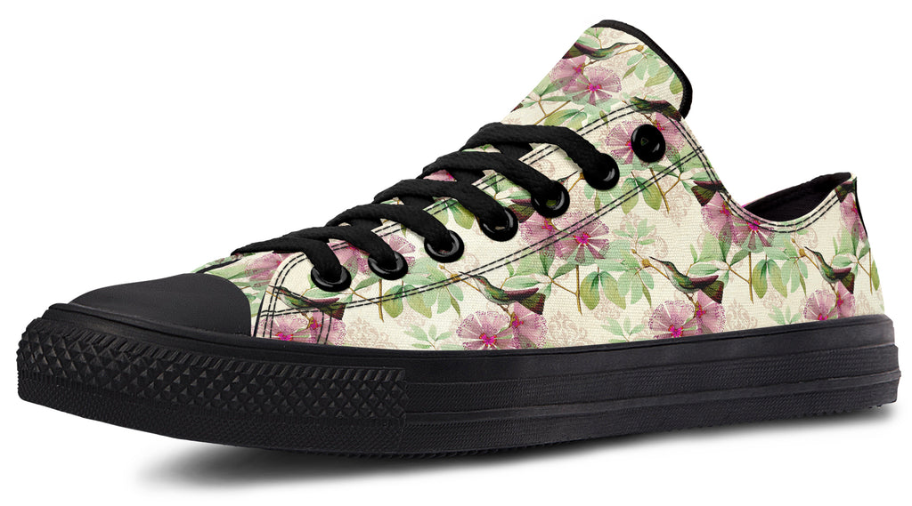 Hummingbirds Low Tops (Wide)