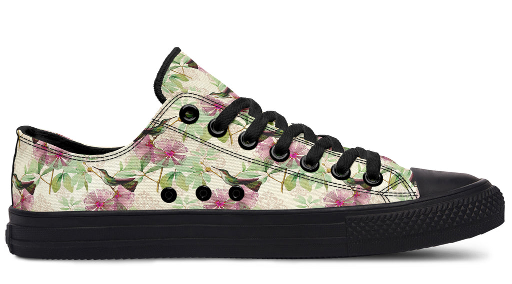 Hummingbirds Low Tops (Wide)