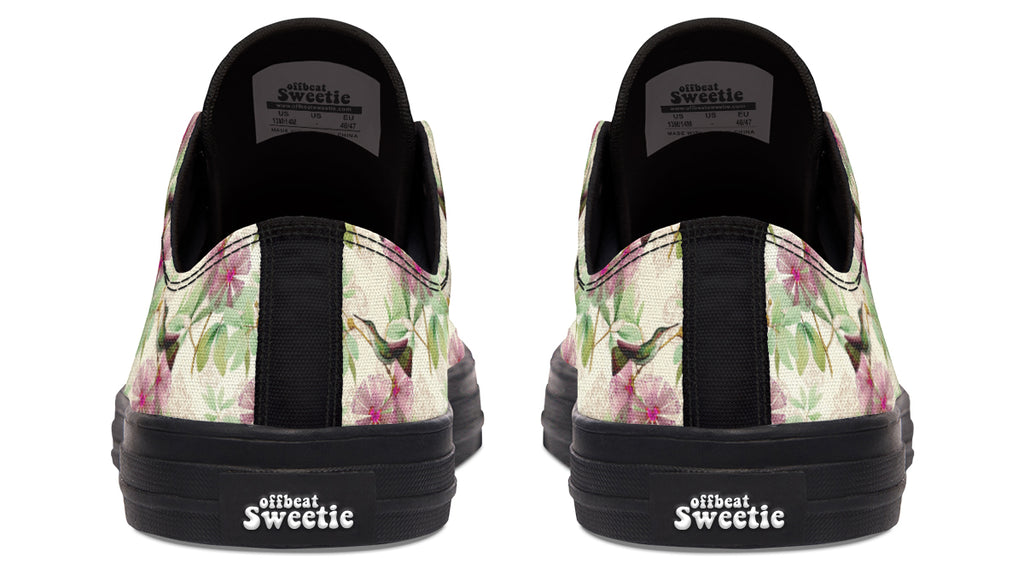 Hummingbirds Low Tops (Wide)