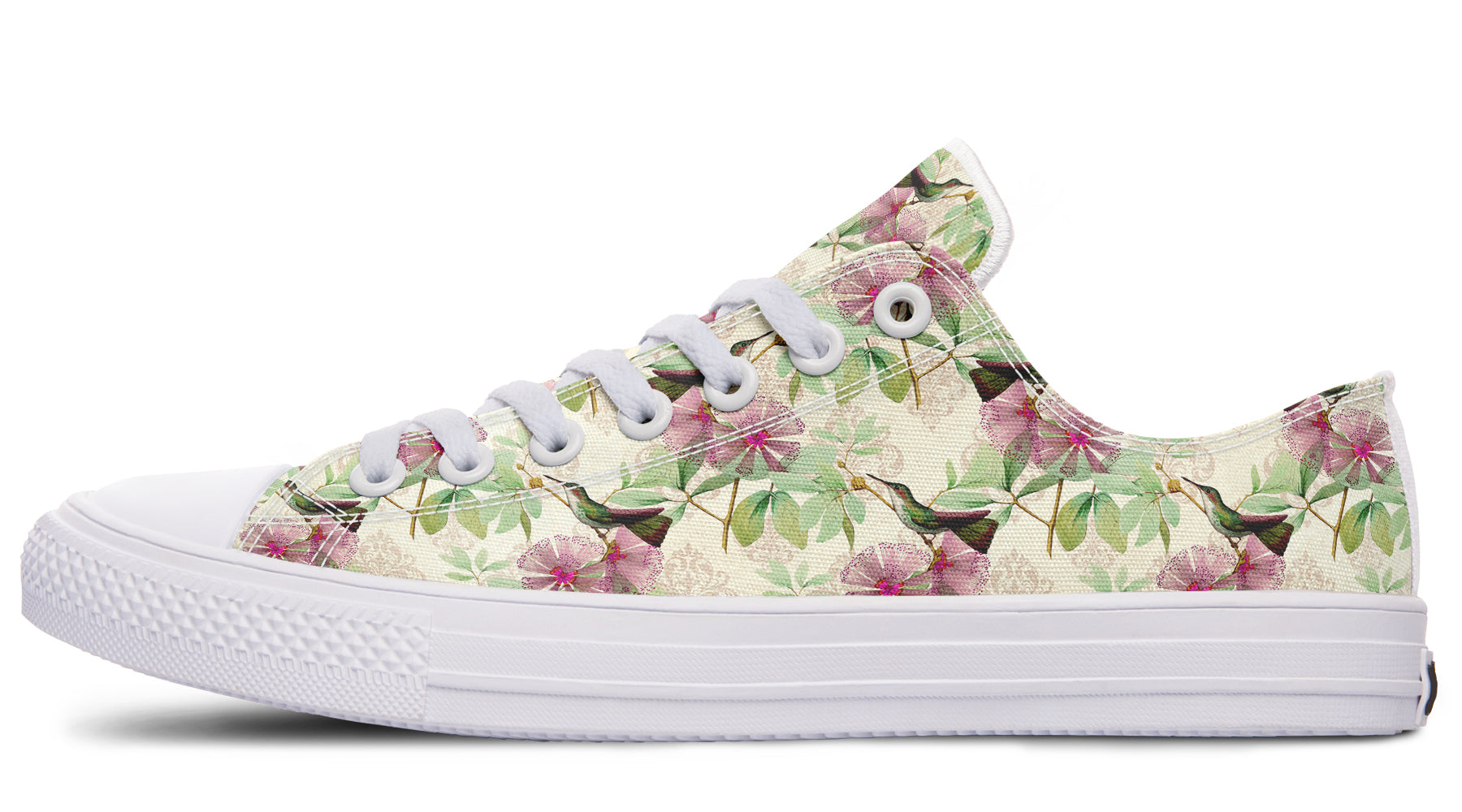 Hummingbirds Low Tops (Wide)