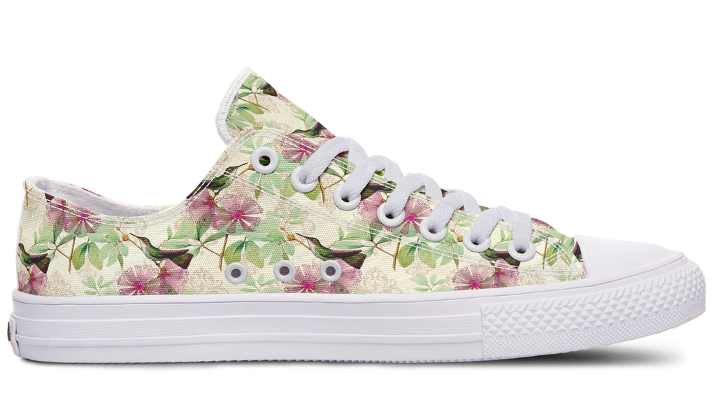 Hummingbirds Low Tops (Wide)