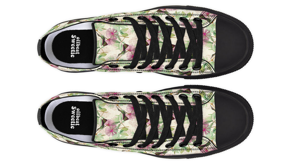 Hummingbirds Low Tops (Wide)