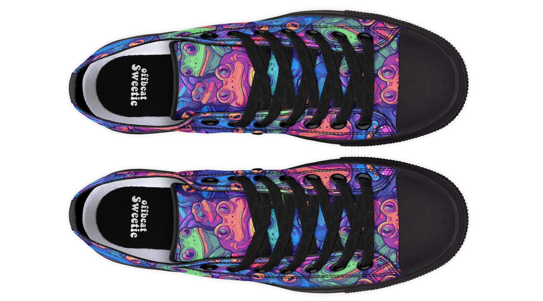 Hypnofrog Low Tops - Offbeat Sweetie