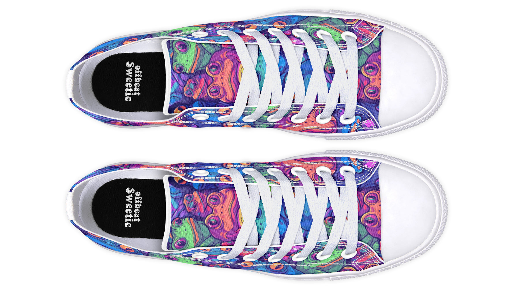 Hypnofrog Low Tops - Offbeat Sweetie