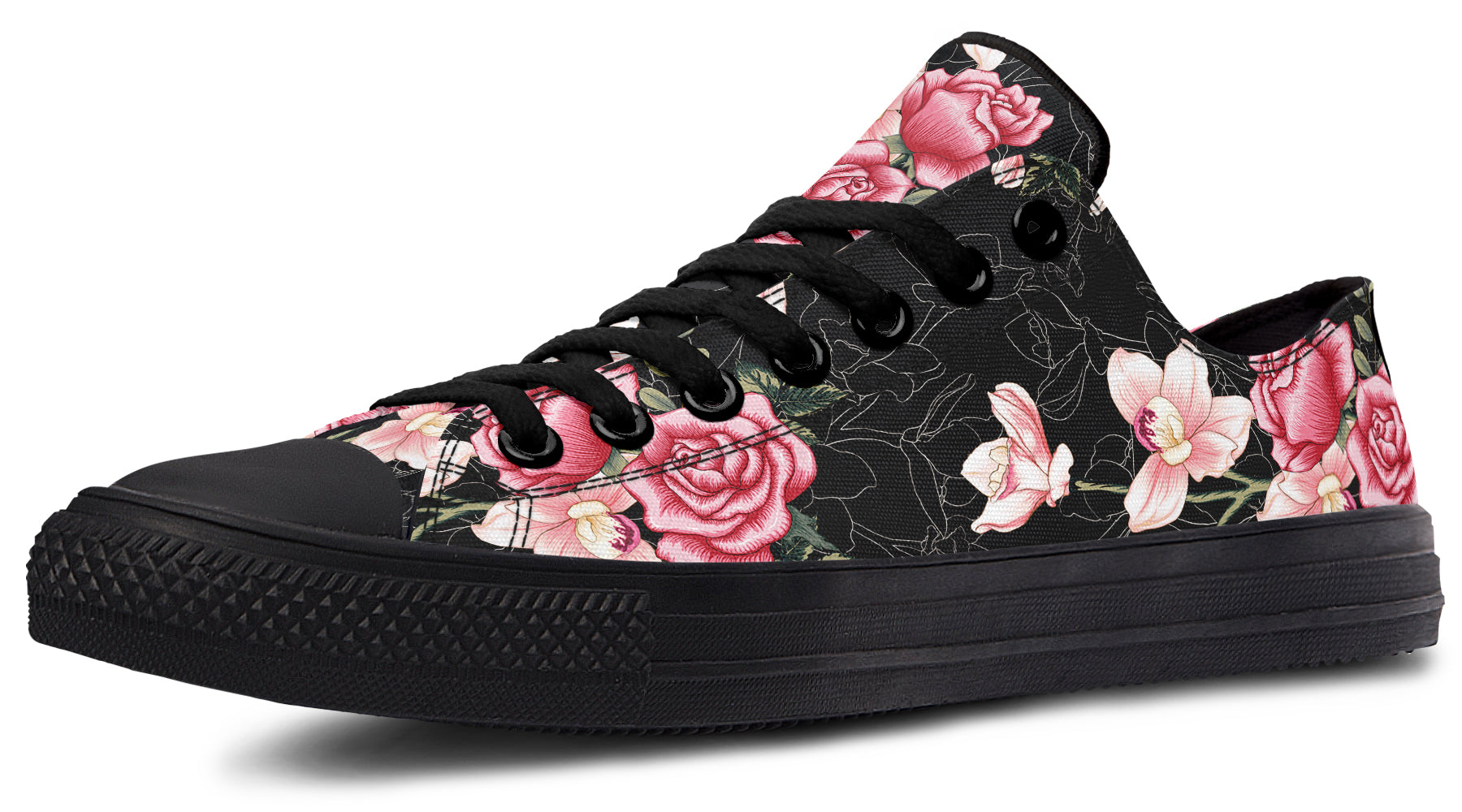 In Bloom Low Tops - Offbeat Sweetie