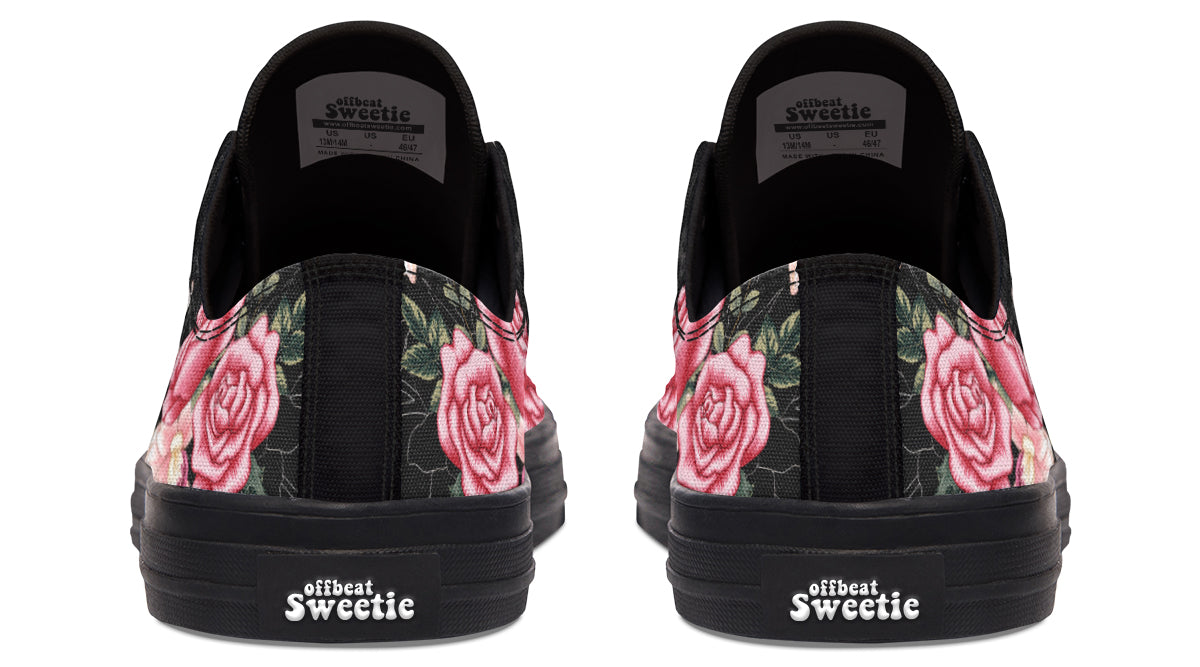 In Bloom Low Tops - Offbeat Sweetie