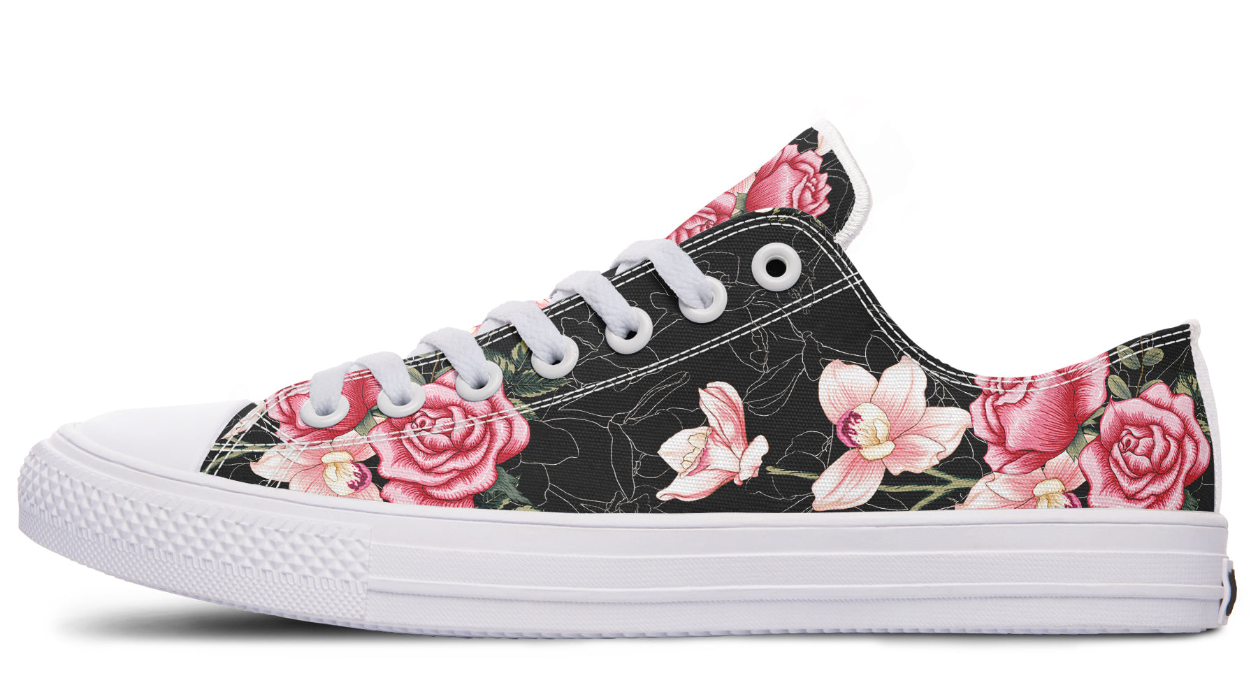 In Bloom Low Tops - Offbeat Sweetie